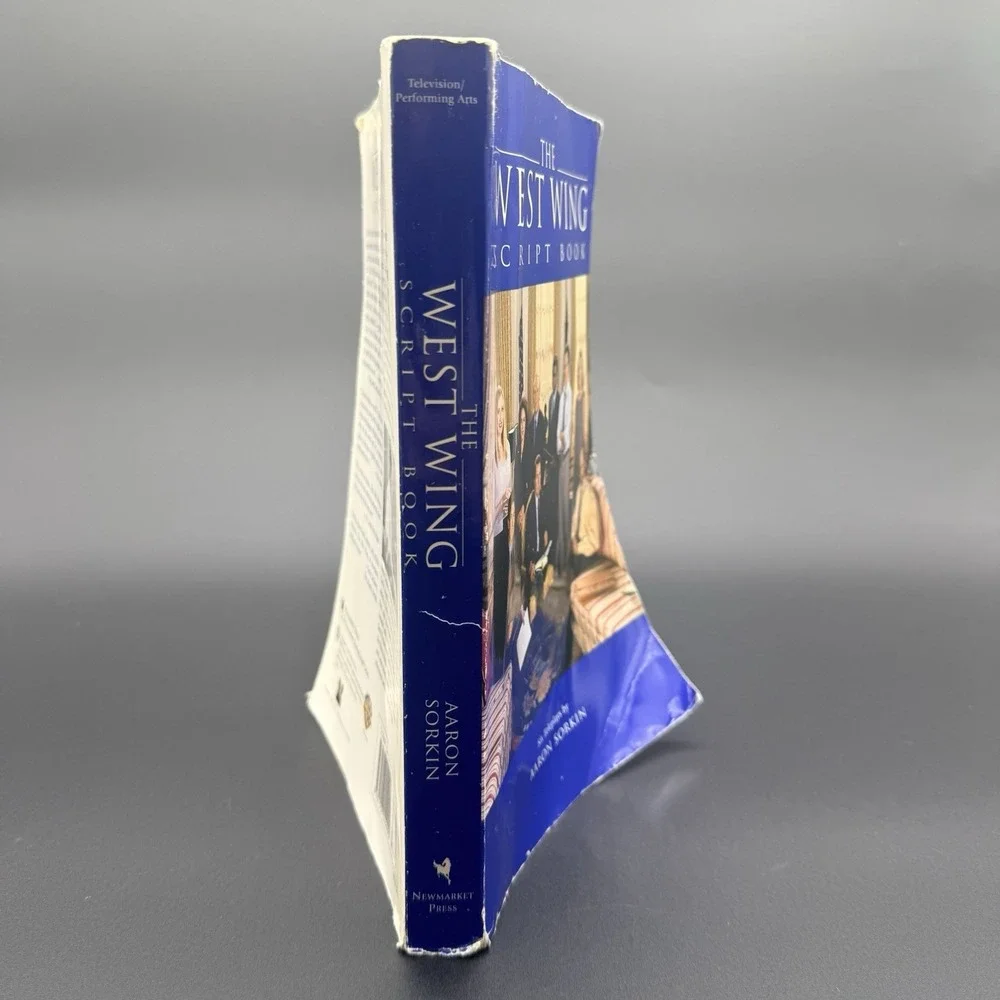 The‎ West Wing Script Book Aaron Sorkin 2002 1st Edition Paperback TV Scripts